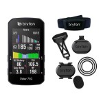 Bryton κοντέρ GPS ποδηλάτου Rider 750 T με HR & Speed & Cadence σένσορα